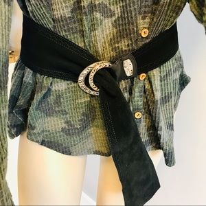 BRIGHTON LEATHER BELT